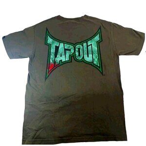Rare Vintage Bloody Money Tapout Spell Out Back T-shirt Mens Large L